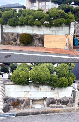 堺市南区の解体前