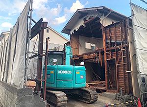 大阪府堺市堺区の工事中