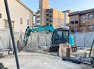 大阪府堺市堺区の工事中